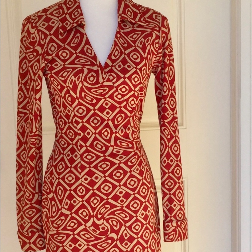 Johnny Was Wrap Dress - Picture 7 of 8
